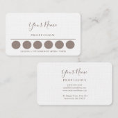 Loyality Visitekaartje (Voorkant / Achterkant)