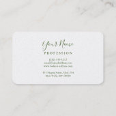 Loyality Visitekaartje (Achterkant)