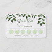 Loyality Visitekaartje (Voorkant)