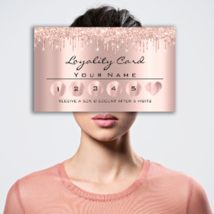 Loyaliy 6 Esthetician MAKEUP Roos Drift Heart Lash Visitekaartje