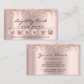 Loyaliy 6 Professional Esthetician Roos Drives Visitekaartje (Voorkant / Achterkant)