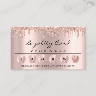 Loyaliy 6 Professional Esthetician Roos Heart Visitekaartje