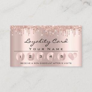 Loyaliy 6 Professional Esthetician Roos Heart Visitekaartje