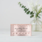 Loyaliy 6 Professional Esthetician Roos Heart Visitekaartje (Staand voorkant)