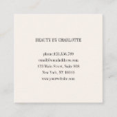 Loyalty 10 Nails Lashes Beauty Visitekaartje (Voorkant)