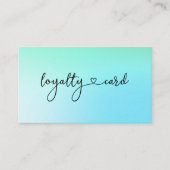 Loyalty 10 Nails Lashes Beauty Visitekaartje (Voorkant)