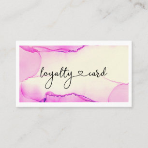 Loyalty 10 Nails Lashes Beauty Visitekaartje