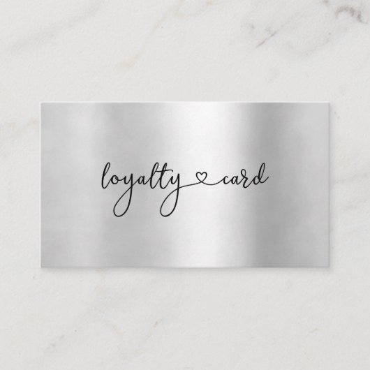 Loyalty 10 Nails Lashes Beauty Visitekaartje (Voorkant)