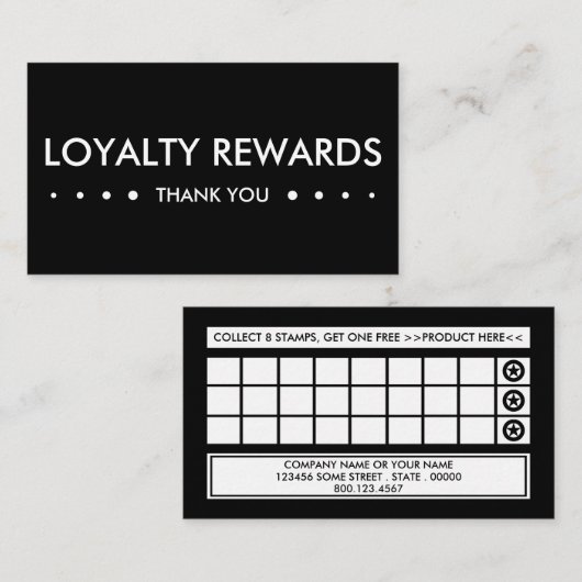 LOYALTY 4stippen (Voorkant / Achterkant)