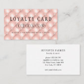 Loyalty 5 Nails Lashes Beauty Visitekaartje (Voorkant / Achterkant)