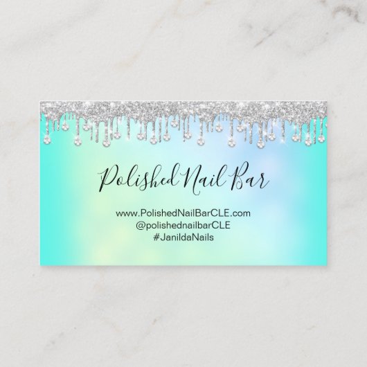 Loyalty 6 Makeup estheticien Eyelash Diamond Drive Visitekaartje (Achterkant)