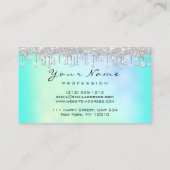 Loyalty 6 Makeup Estheticien Eyelash Diamond Mint Visitekaartje (Achterkant)