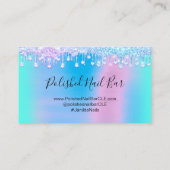Loyalty 6 Makeup estheticien Eyelash Roze Diamonds Visitekaartje (Achterkant)