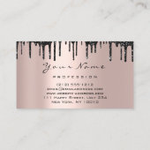 Loyalty 6 Makeup Makeup Eyelash Drift Black Gold Visitekaartje (Achterkant)