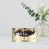 Loyalty 6 Punch Makeup Makeup Eyelash Extension Visitekaartje (Staand voorkant)