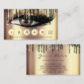 Loyalty 6 Punch Makeup Makeup Eyelash Extensions Visitekaartje (Voorkant / Achterkant)