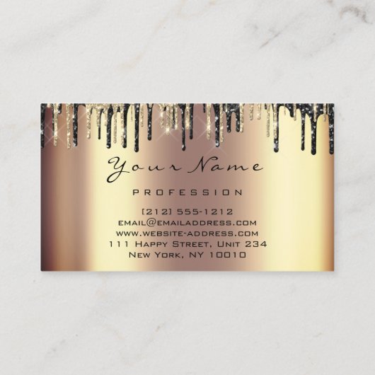 Loyalty 6 Punch Makeup Makeup Eyelash Extensions Visitekaartje (Achterkant)