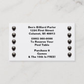 Loyalty Billiard Punch 8 Ball 8-kaart (Voorkant)