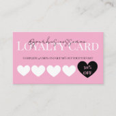 Loyalty Business Card Visitekaartje (Voorkant)