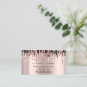 Loyalty Card 6 Punch Makeup Artist Beauty Studio (Staand voorkant)