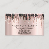 Loyalty Card 6 Punch Makeup Artist Beauty Studio (Voorkant)