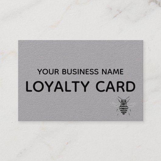Loyalty Card - Honeybee Jar (Voorkant)