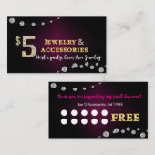 Loyalty Card - Rewards Card Paparazzi Consultant Visitekaartje (Voorkant / Achterkant)