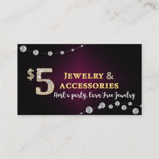 Loyalty Card - Rewards Card Paparazzi Consultant Visitekaartje (Voorkant)