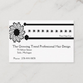Loyalty Card voor haarontwerper Visitekaartje