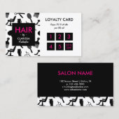 Loyalty Chic Hair Stylist-kaart (Voorkant / Achterkant)