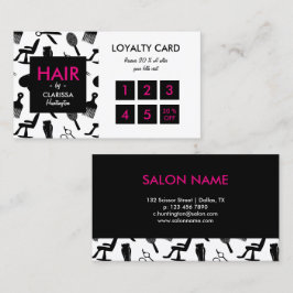 Loyalty Chic Hair Stylist-kaart