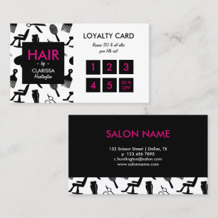 Loyalty Chic Hair Stylist-kaart
