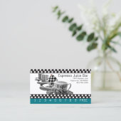 Loyalty Coffee Dual Punch-kaarten (Staand voorkant)