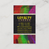 Loyalty Coffee Punch Burlap Kijk #11 (Achterkant)