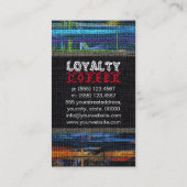 Loyalty Coffee Punch Burlap Kijk #20 (Achterkant)