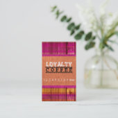 Loyalty Coffee Punch Burlap Kijk #24 (Staand voorkant)