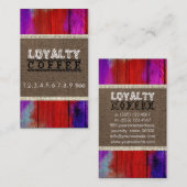 Loyalty Coffee Punch Burlap Kijk #25 (Voorkant / Achterkant)