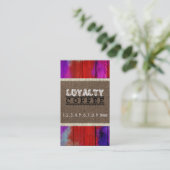 Loyalty Coffee Punch Burlap Kijk #25 (Staand voorkant)