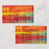 Loyalty Coffee Punch Colorful Modern Wood Kijk #11 (Voorkant / Achterkant)