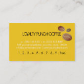 Loyalty Coffee Punch Deep Lemon Achtergrond (Achterkant)