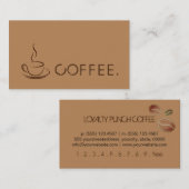 Loyalty Coffee Punch Deer Background (Voorkant / Achterkant)