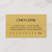 Loyalty Coffee Punch Hout Look #5 (Achterkant)