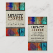 Loyalty Coffee Punch Jute Hout Look #3 (Voorkant / Achterkant)
