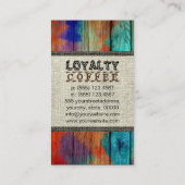 Loyalty Coffee Punch Jute Hout Look #3 (Achterkant)