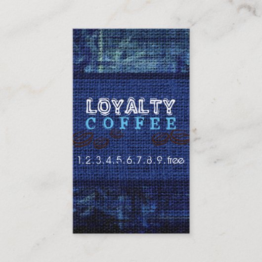 Loyalty Coffee Punch Jute Uitzondering #10 (Voorkant)