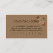 Loyalty Coffee Punch Modern Dirt Background (Achterkant)