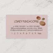 Loyalty Coffee Punch Modern Dust Storm Achtergrond (Achterkant)