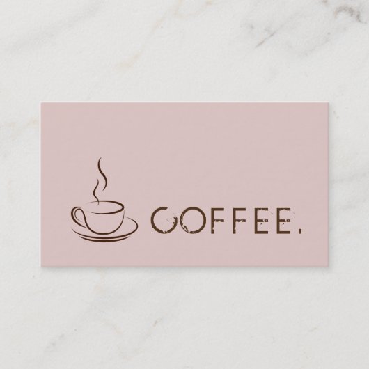 Loyalty Coffee Punch Modern Dust Storm Achtergrond (Voorkant)