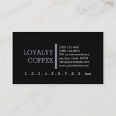 Loyalty Coffee Punch Modern Manatee (Achterkant)