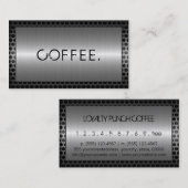Loyalty Coffee Punch Modern Metal (Voorkant / Achterkant)